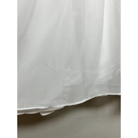 Lulu's Angel in Disguise White Lace Fit Flare Dress Short Sleeve Women’s Small - Picture 10 of 10